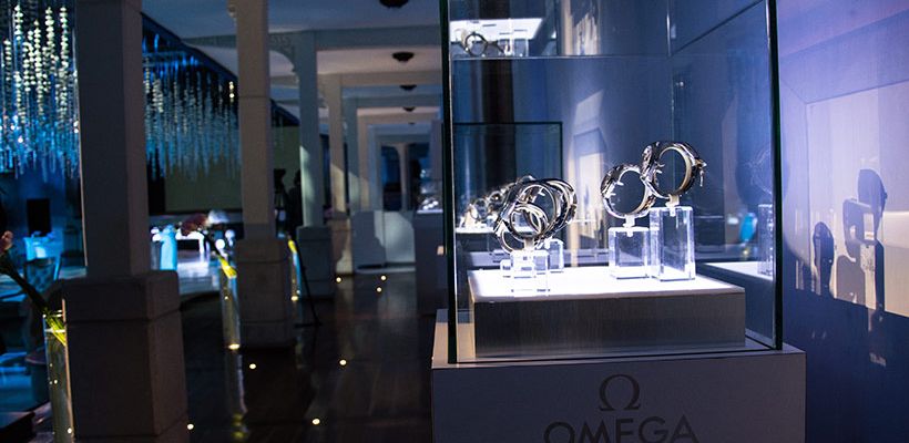 Lanzamiento de la nueva colección de relojes Aquaterra Ladies, de la marca Omega.